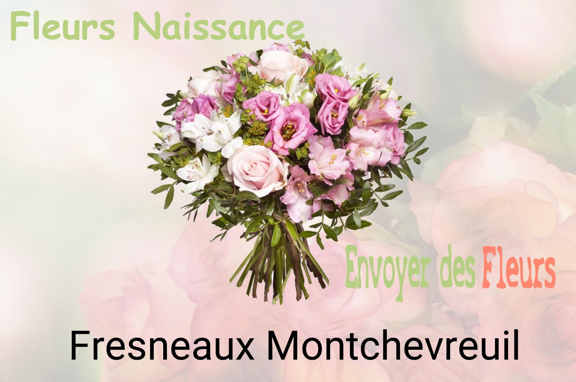 Bouquet de fleurs de naissance livré à Fresneaux-Montchevreuil