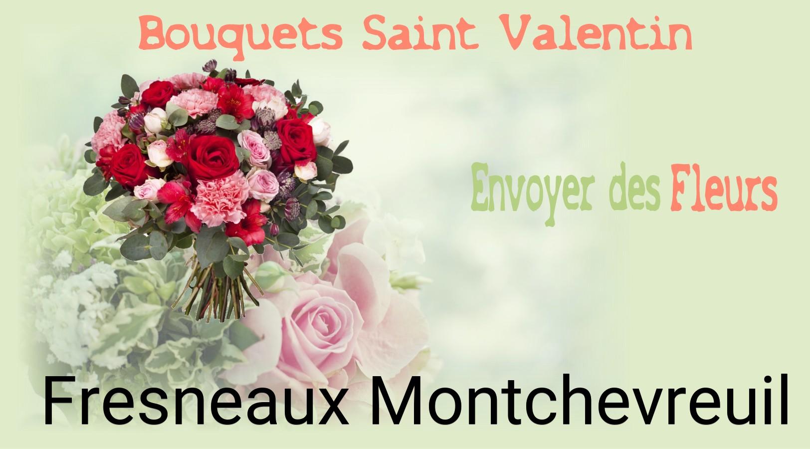 Roses de Saint-Valentin livrées à Fresneaux-Montchevreuil